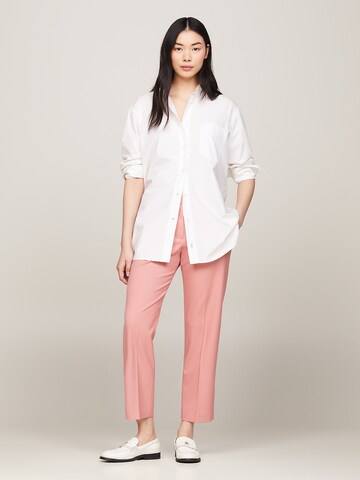 TOMMY HILFIGER Slim fit Trousers in Pink