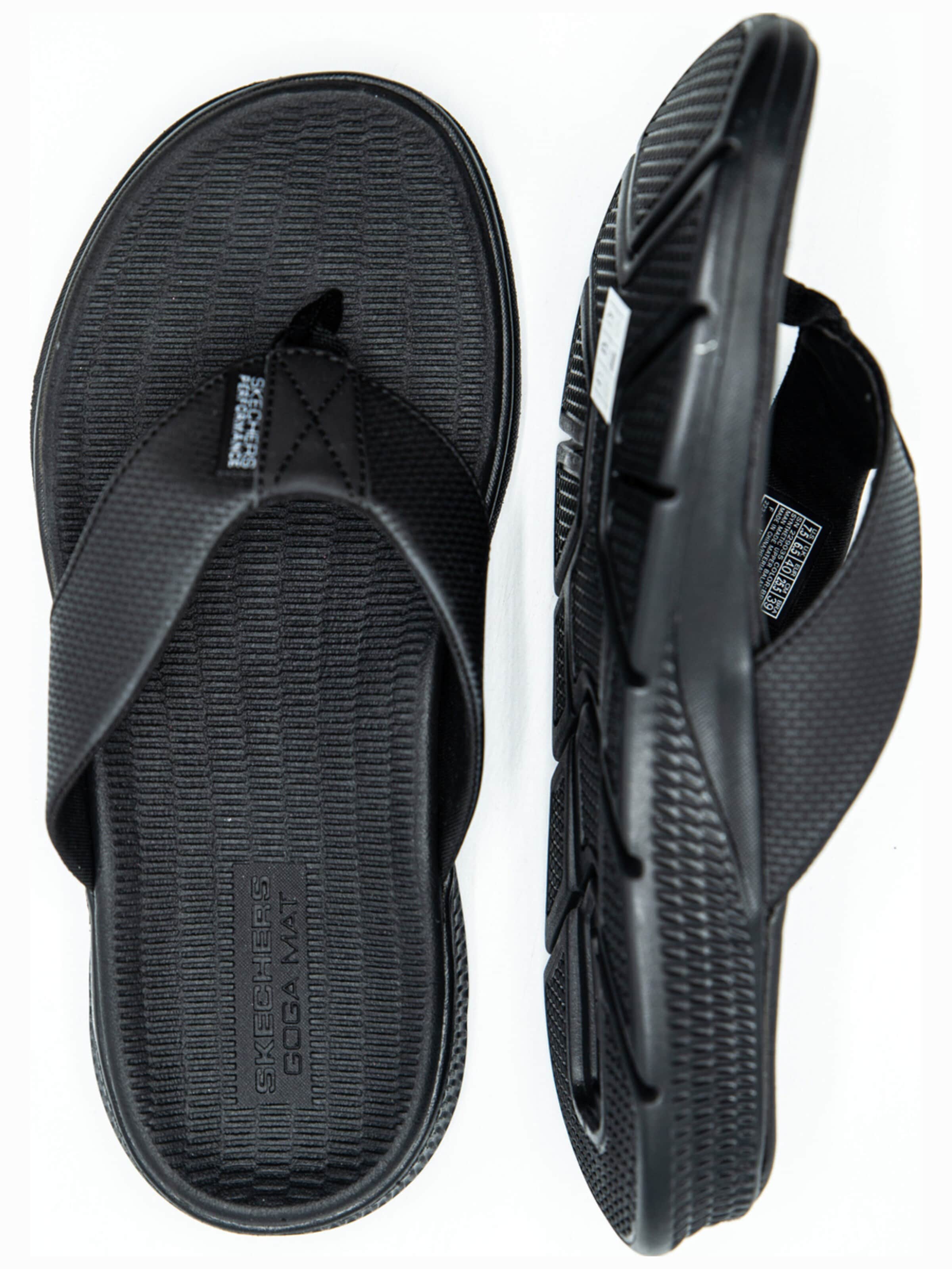 SKECHERS T-Bar Sandals 'Go Consistent' in Black