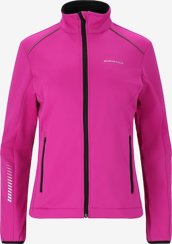 ENDURANCE Outdoor Jacket 'Zora' in Pink: front