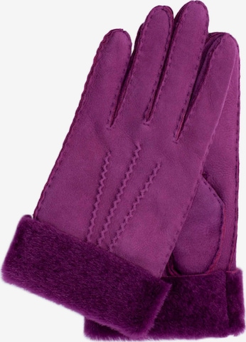 KESSLER Full Finger Gloves in Pink: front