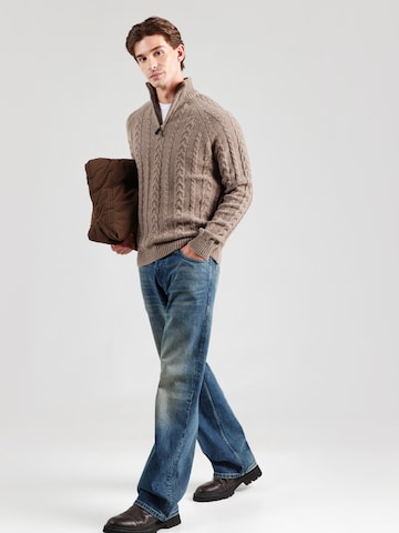 Bruun & Stengade Pullover 'Askel' i brun