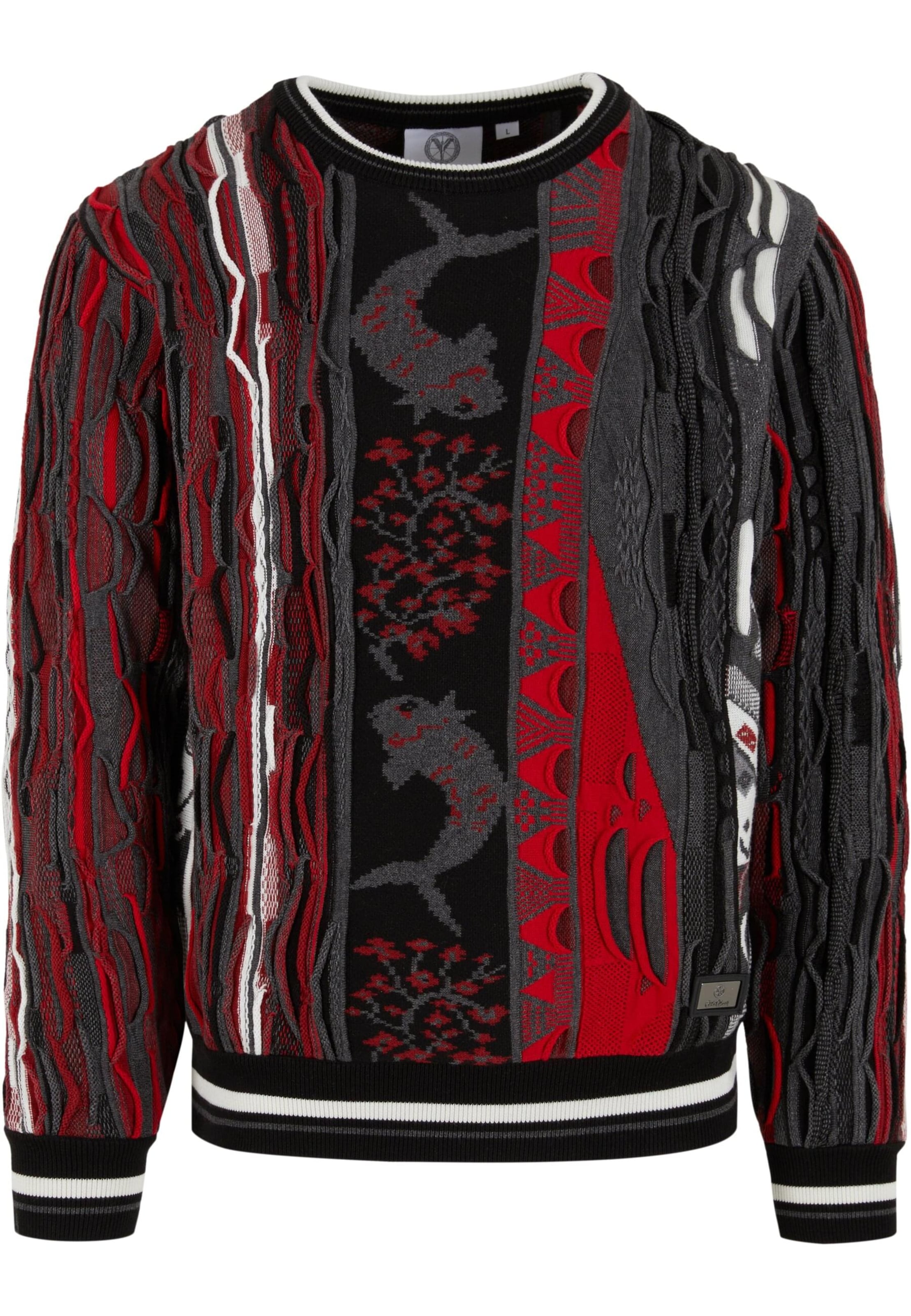 Carlo Colucci Svetr – černá: přední strana