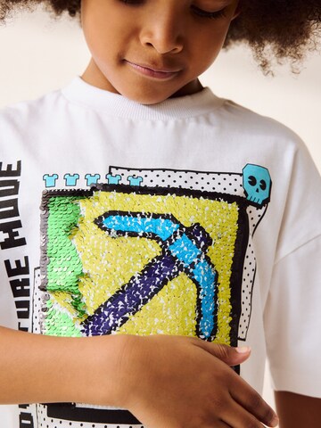 Next Shirt 'Minecraft' in White