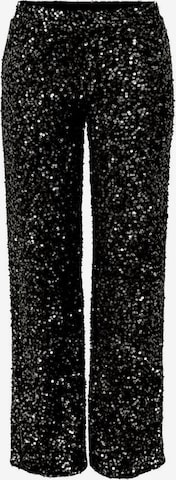 Pantalon 'Kam' PIECES en noir : devant