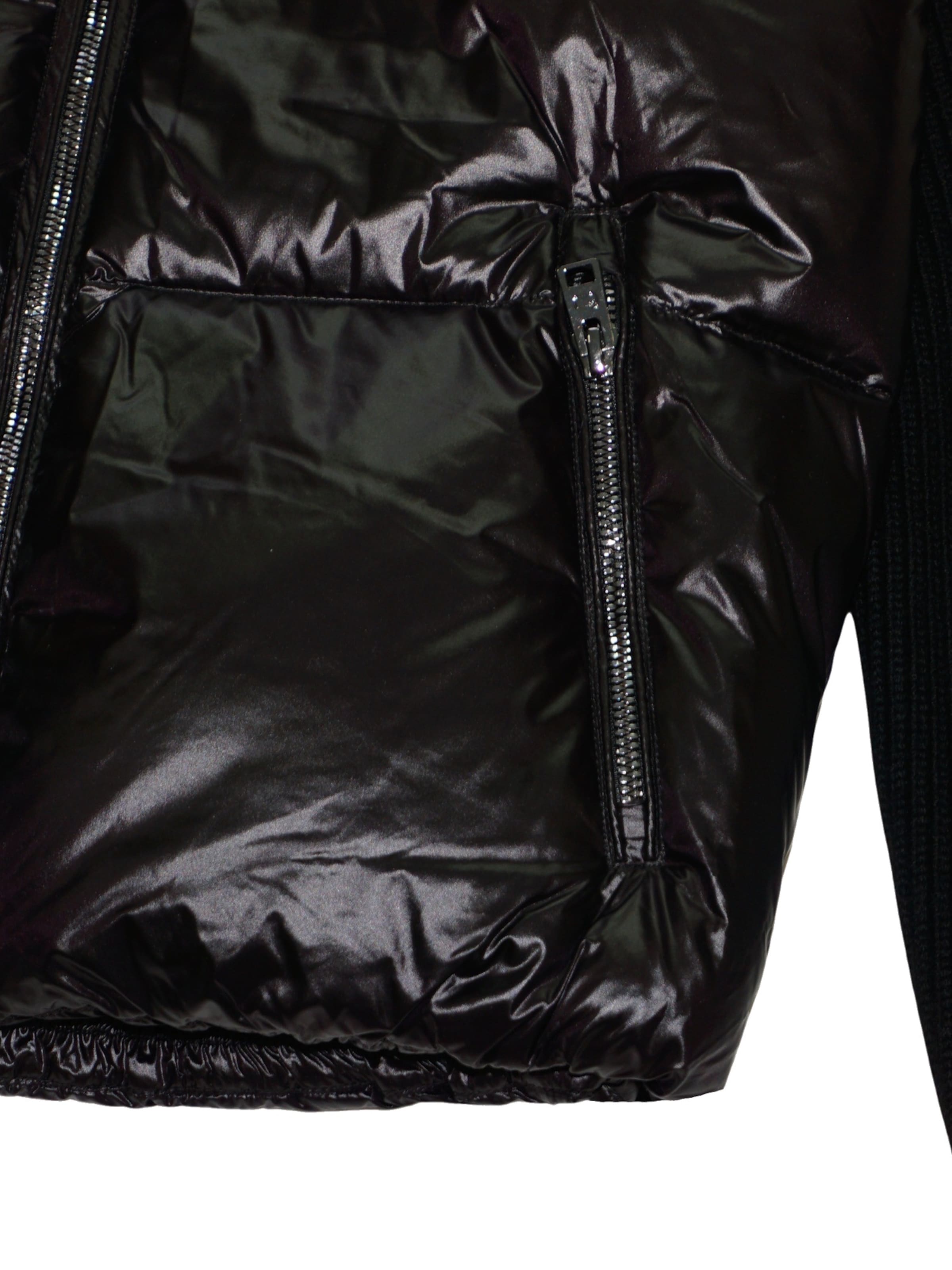 Woolrich Winterjacke 'Aliquippa Hybrid' in Schwarz