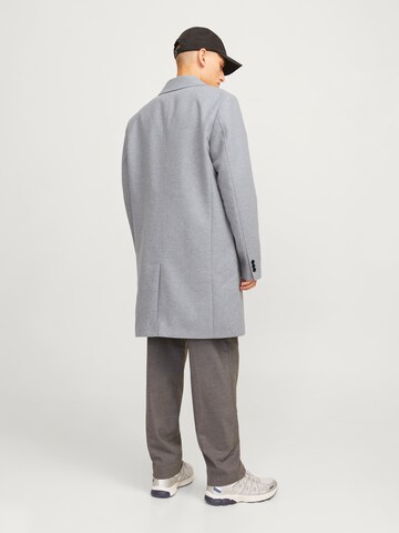 Manteau mi-saison 'JJEHARRISON' JACK & JONES en gris