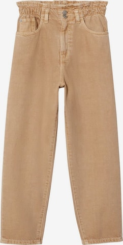 MANGO TEEN Regular Jeans in Beige: front