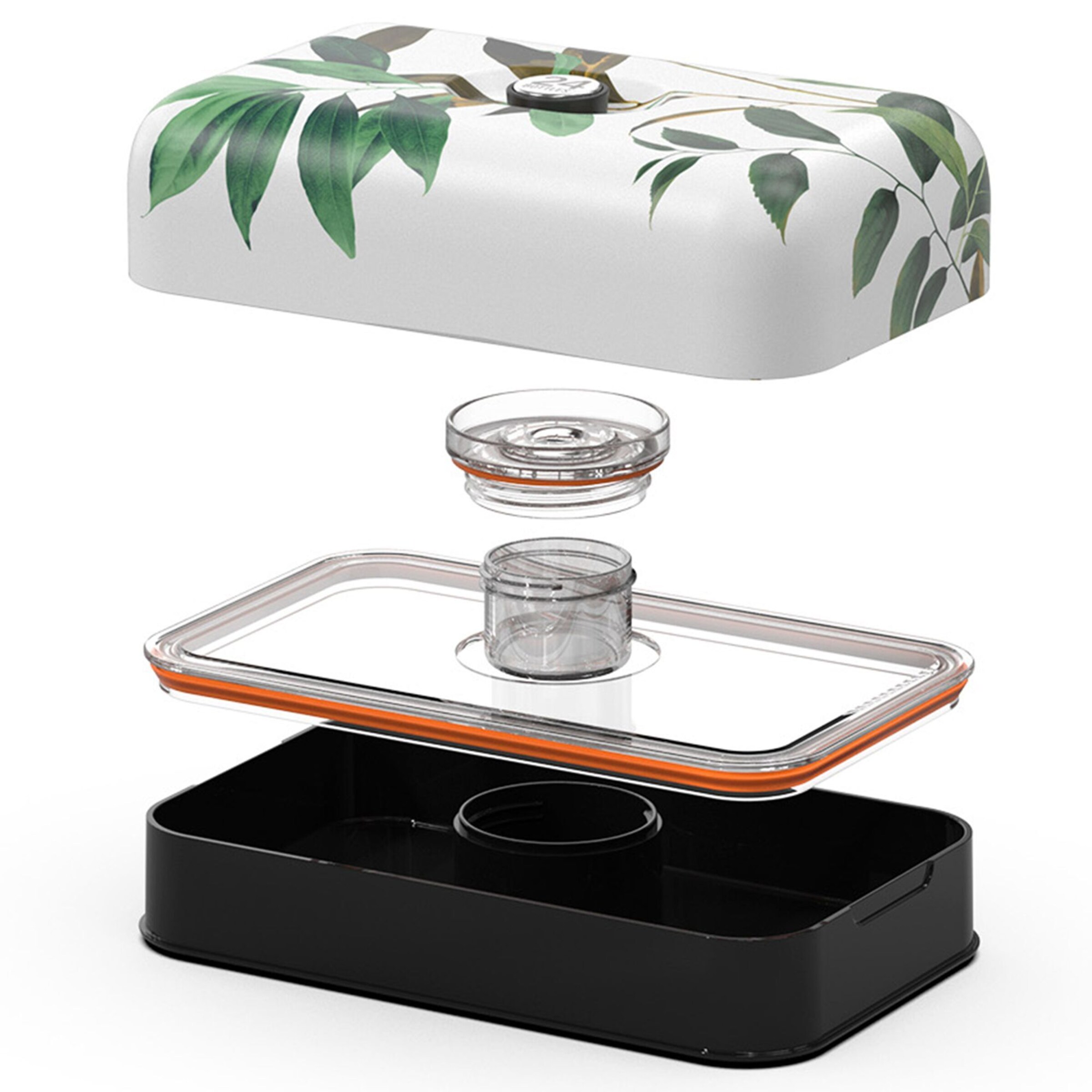 24Bottles Storage Container in White