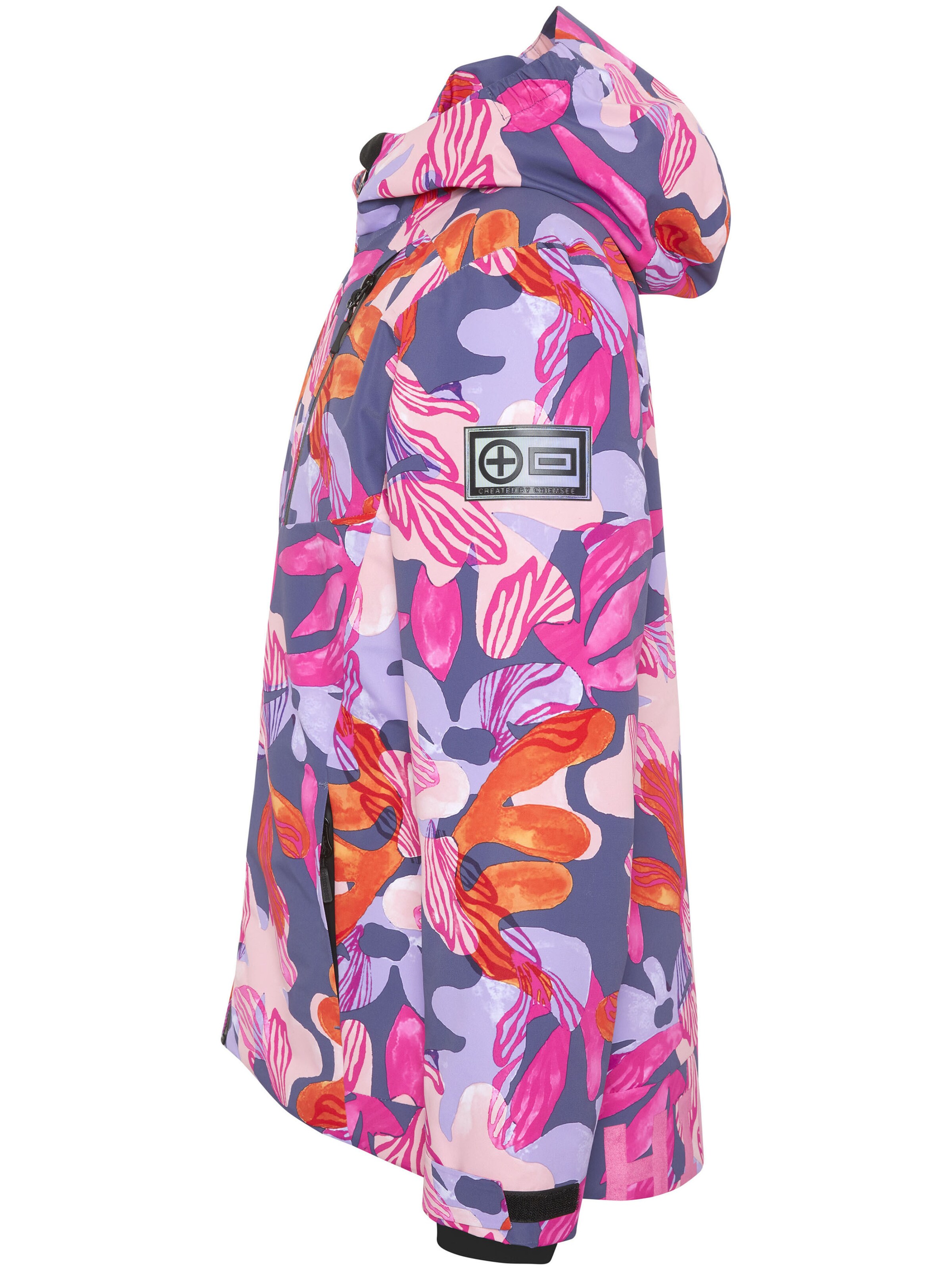 CHIEMSEE Athletic Jacket ' mit Allover-Print ' in Purple