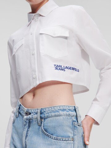 KARL LAGERFELD JEANS - Blusa em branco