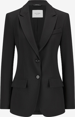 Nicowa Blazer CARIWO in Schwarz: Vorderseite