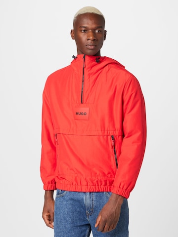 HUGO Red Between-Season Jacket 'Breaker2311' in Red: front