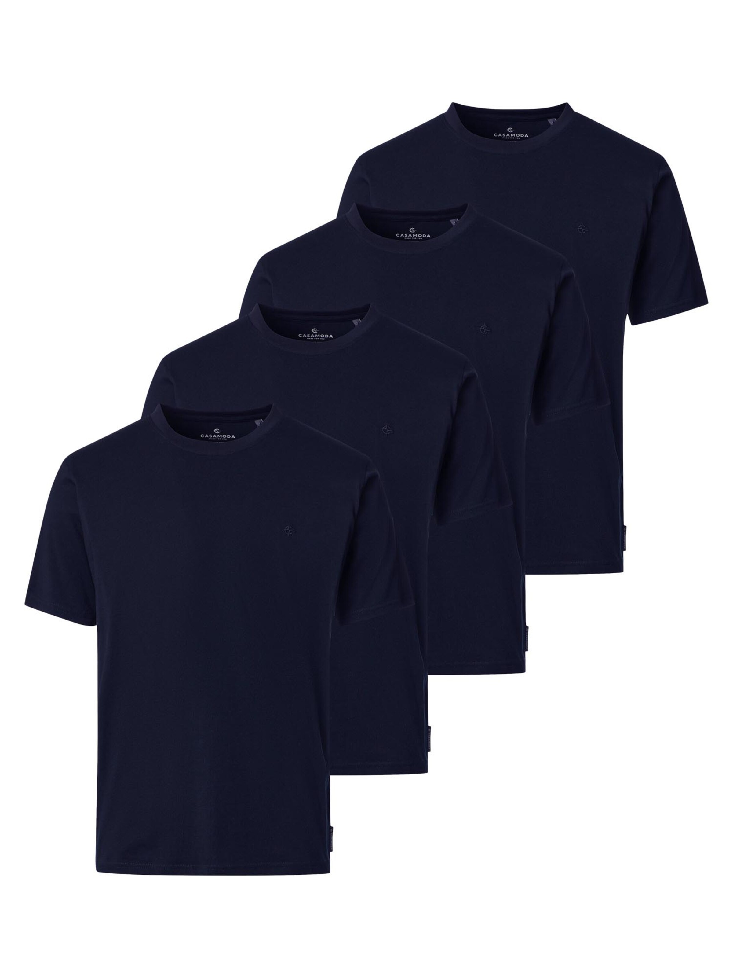 CASAMODA Shirt 'Basic' in Blue: front