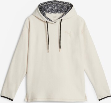 PUMA Sport sweatshirt i vit: framsida