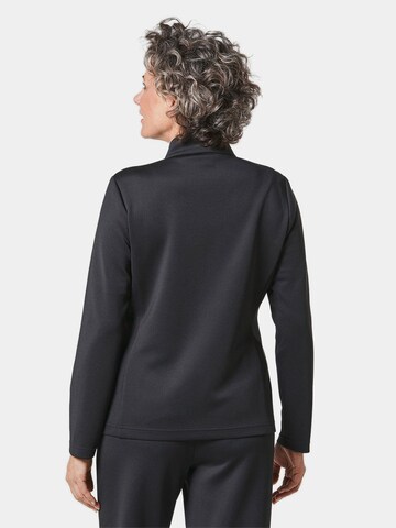 Goldner Zip-Up Hoodie in Black