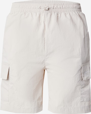 Karl Kani Regular Gargohousut 'Essential' värissä beige: etupuoli