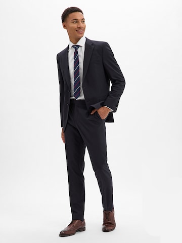BOSS Regular fit Business-colbert 'Jasper ' in Blauw