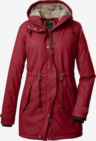 G.I.G.A. DX by killtec Outdoor Jacket in Red: front