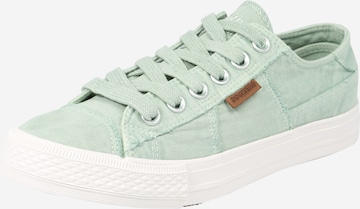 Dockers by Gerli Sneakers laag in Groen: voorkant