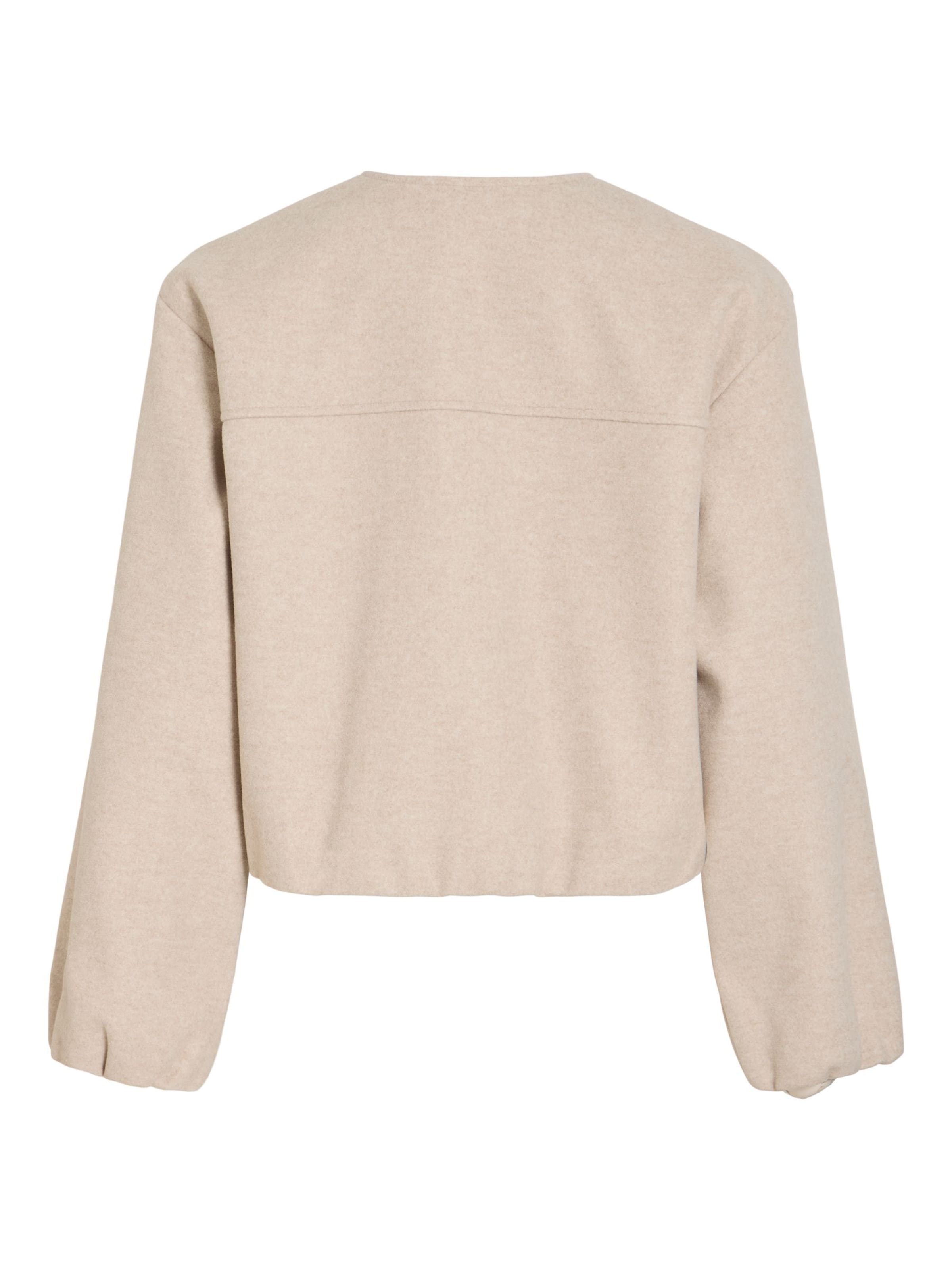 VILA Between-season jacket 'VIBALOU' in Beige
