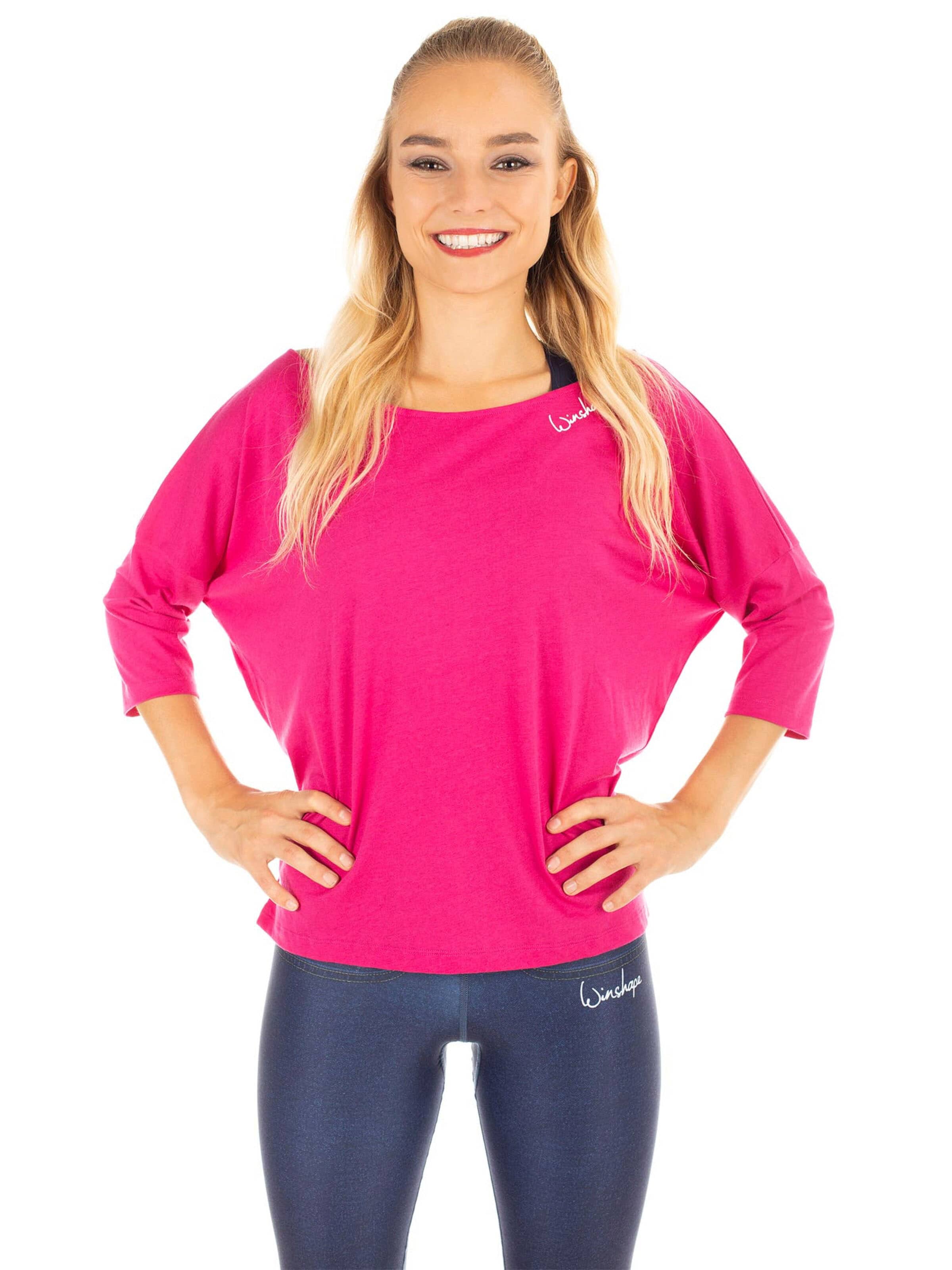 T-shirt fonctionnel 'MCS001' Winshape en rose : devant