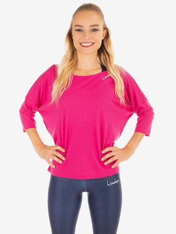 WinshapeTehnička sportska majica 'MCS001' - roza boja: prednji dio