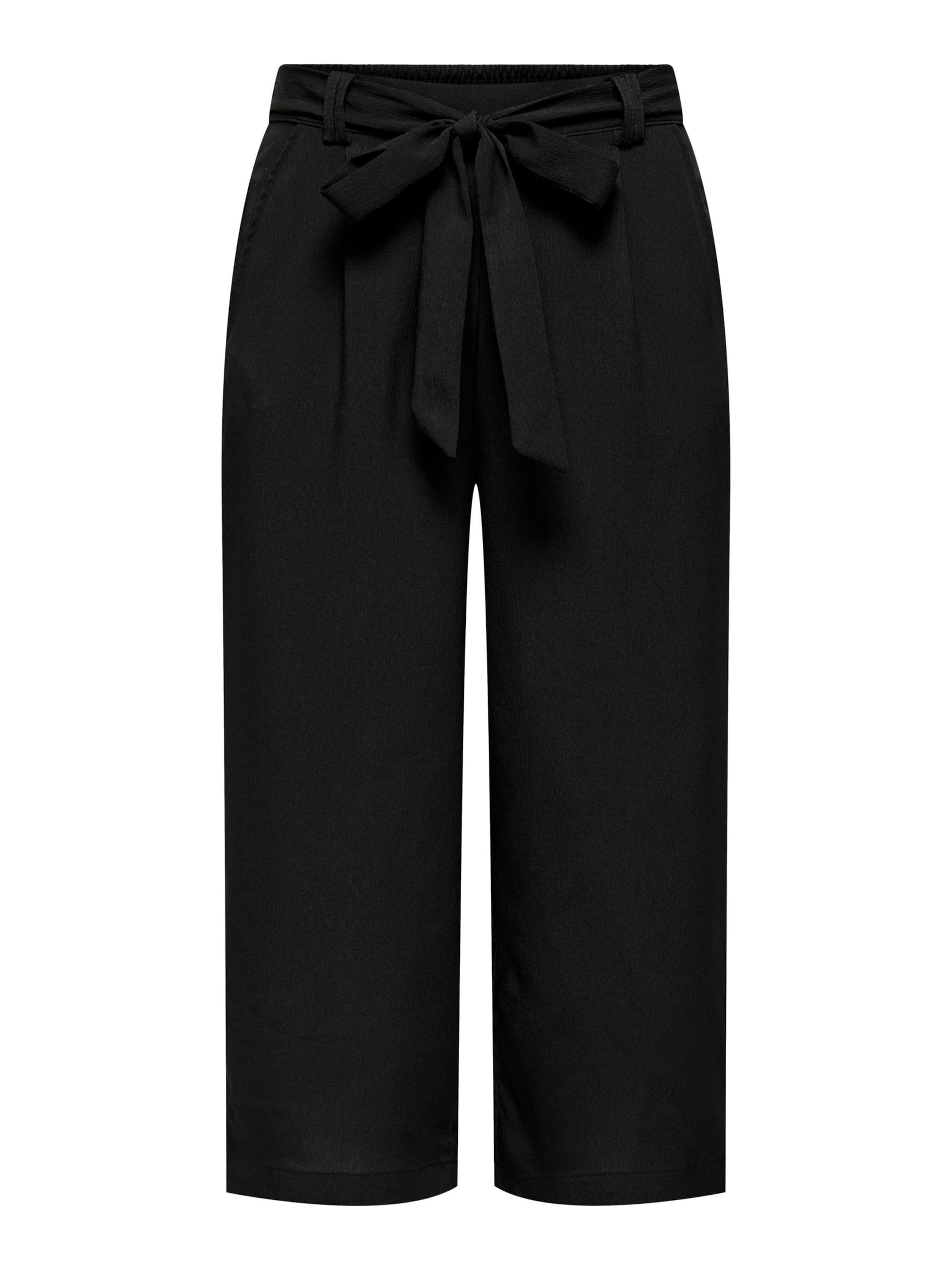 Pantaloni con pieghe 'ONLNova' di ONLY in nero: frontale