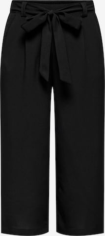 Pantaloni con pieghe 'ONLNova' di ONLY in nero: frontale