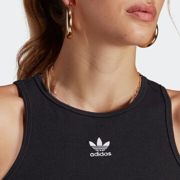 ADIDAS ORIGINALS Top 'Adicolor Essentials Rib' – černá