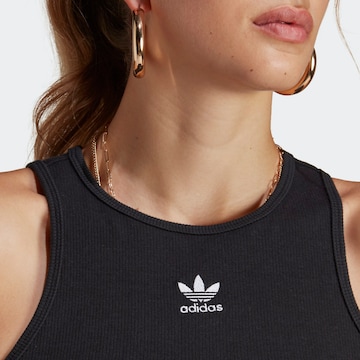 ADIDAS ORIGINALS Топ 'Adicolor Essentials Rib' в Черный