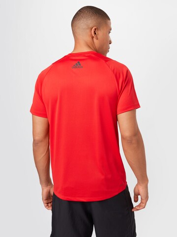 ADIDAS PERFORMANCE - Camisa funcionais 'Free Lift' em vermelho