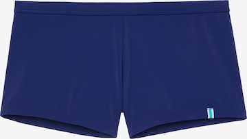 HOM Swim Trunks 'Sea Life' in Blue: front