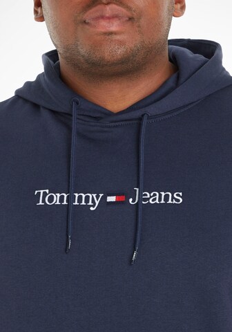 Tommy Jeans Plus Collegepaita värissä sininen