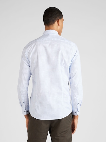 bugatti Slim fit Button Up Shirt in Blue