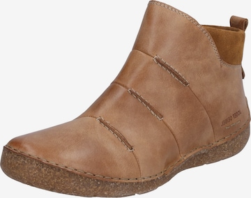 JOSEF SEIBEL Ankle Boots in Brown: front