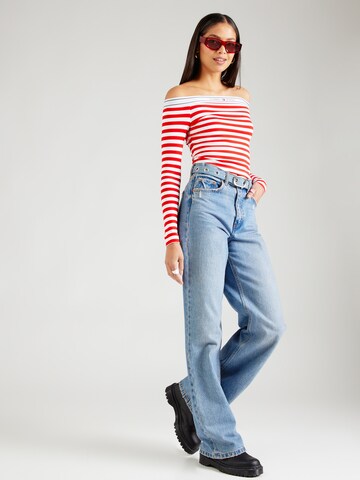 Maglietta di Tommy Jeans in rosso