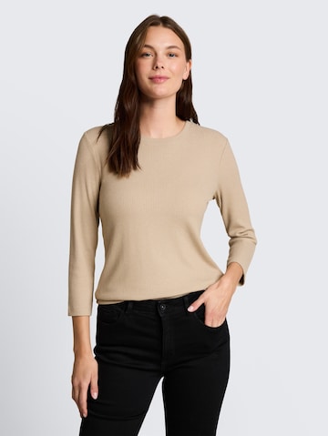 TOM TAILOR Shirt in Beige: Vorderseite