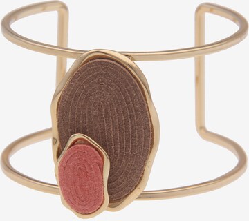 Leslii Bracelet in Gold: front