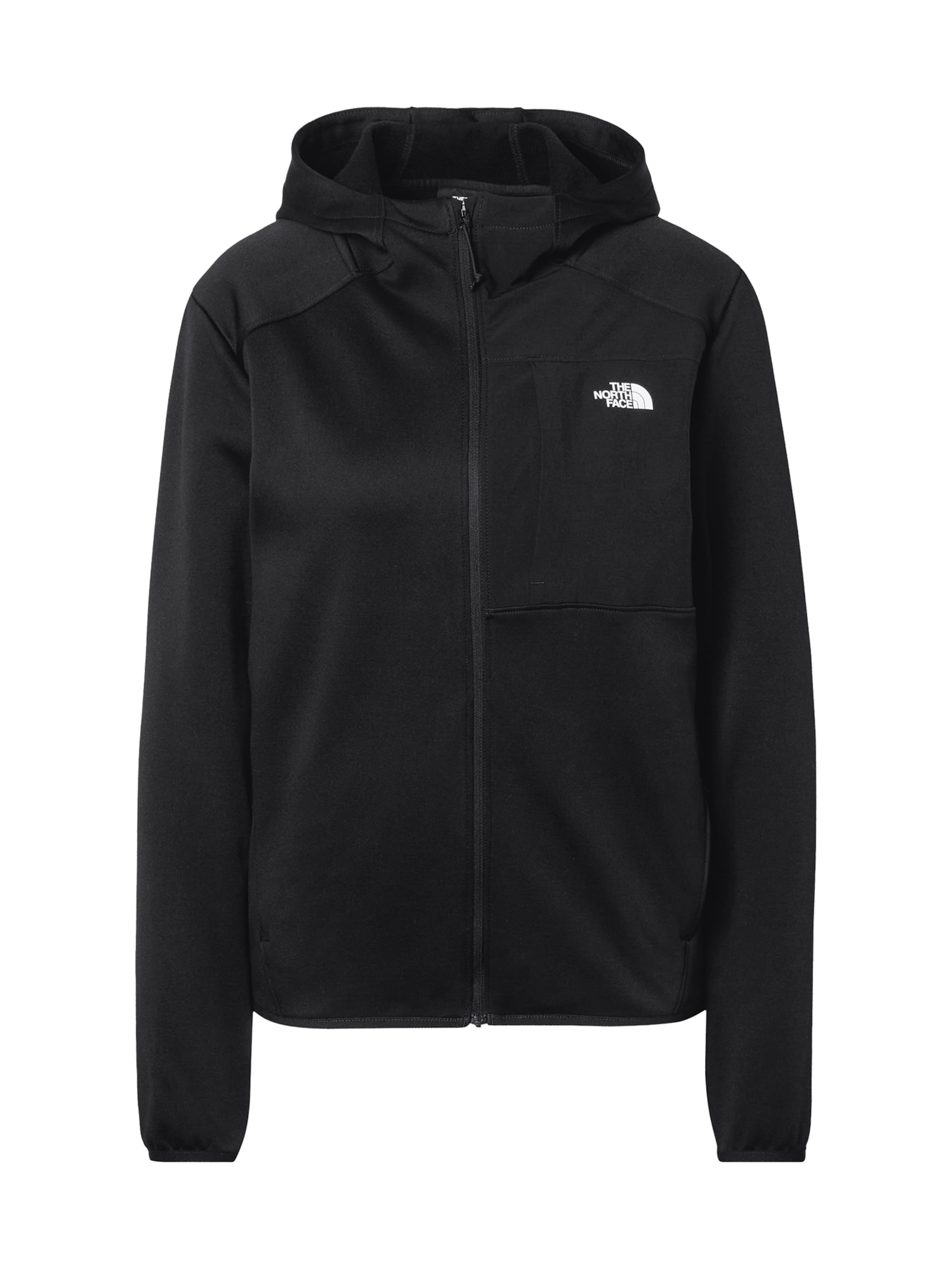 THE NORTH FACE Λειτουργική ζακέτα φλις σε μαύρο: μπροστά