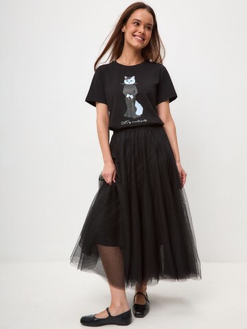 CAT by Maniita Lacitta Shirt in Zwart