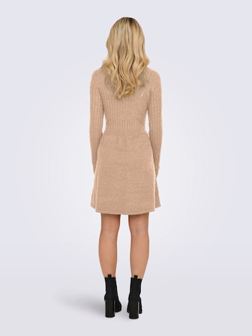 ONLY Gebreide jurk 'ONLFia' in Beige
