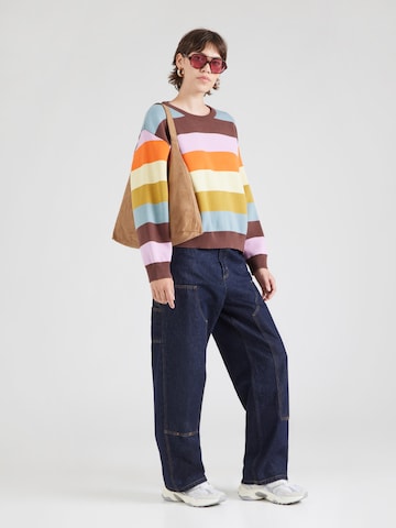 Pull-over mazine en marron