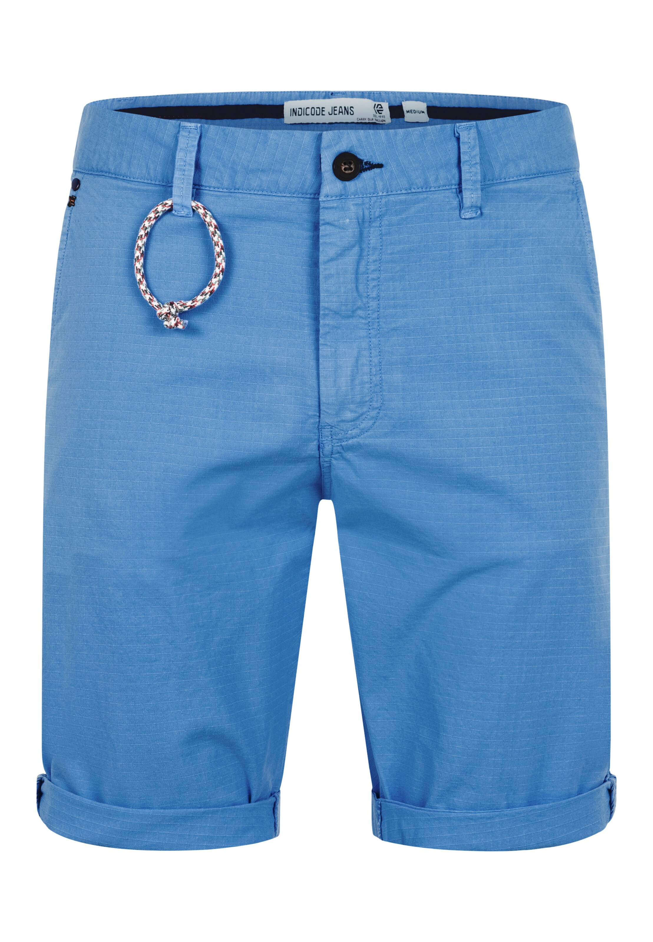 Regular Pantalon chino 'INPifter' INDICODE JEANS en bleu : devant