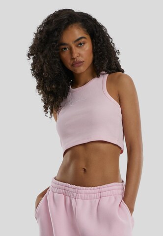 Haut 'Small Signature Essential' Karl Kani en rose