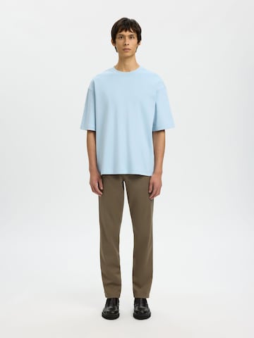 T-Shirt SELECTED en bleu