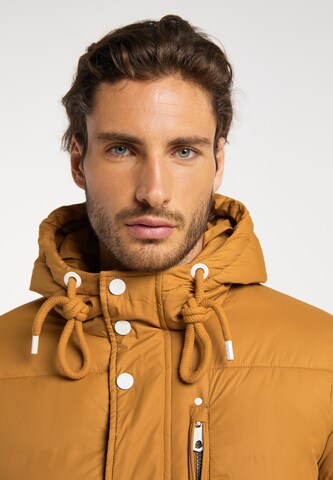 DreiMaster Maritim - Parka de inverno em amarelo