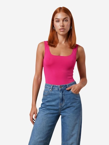 Body di I AM in rosa: frontale