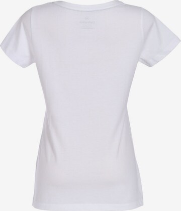 Gipfelglück T-Shirt 'Kalea' in Weiß