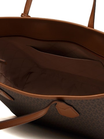 Michael Kors - Shopper 'Eva Large Top-Zip Tote' en marrón