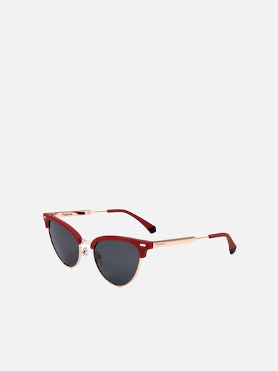 Polaroid Zonnebril 'Polaroid PLD 4122/S Matte violet 52/18/145 Women Sunglasses' in 52 in de kleur Rood, Productweergave